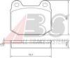 A.B.S. 37326S Brake Pad Set, disc brake